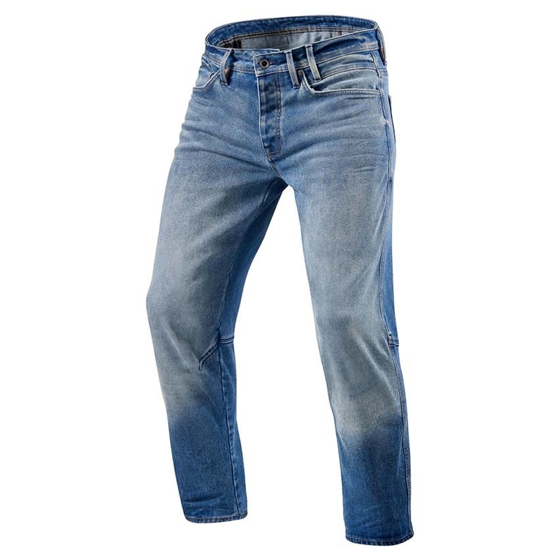 Revit Salt TF blaue Motorradjeans Ausverkauf