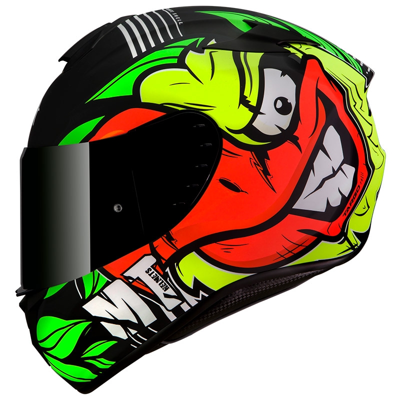 MT Targo Truck A2 fluo gelb glänzend Integral Motorradhelm
