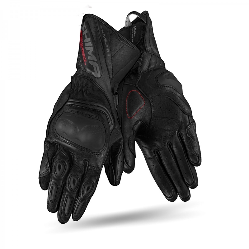 Motorradhandschuhe Shima Miura schwarz Ausverkauf