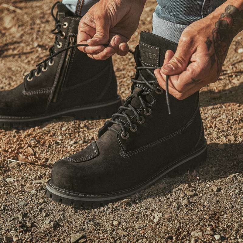 Motorradstiefel BROGER Alaska II schwarz Ausverkauf