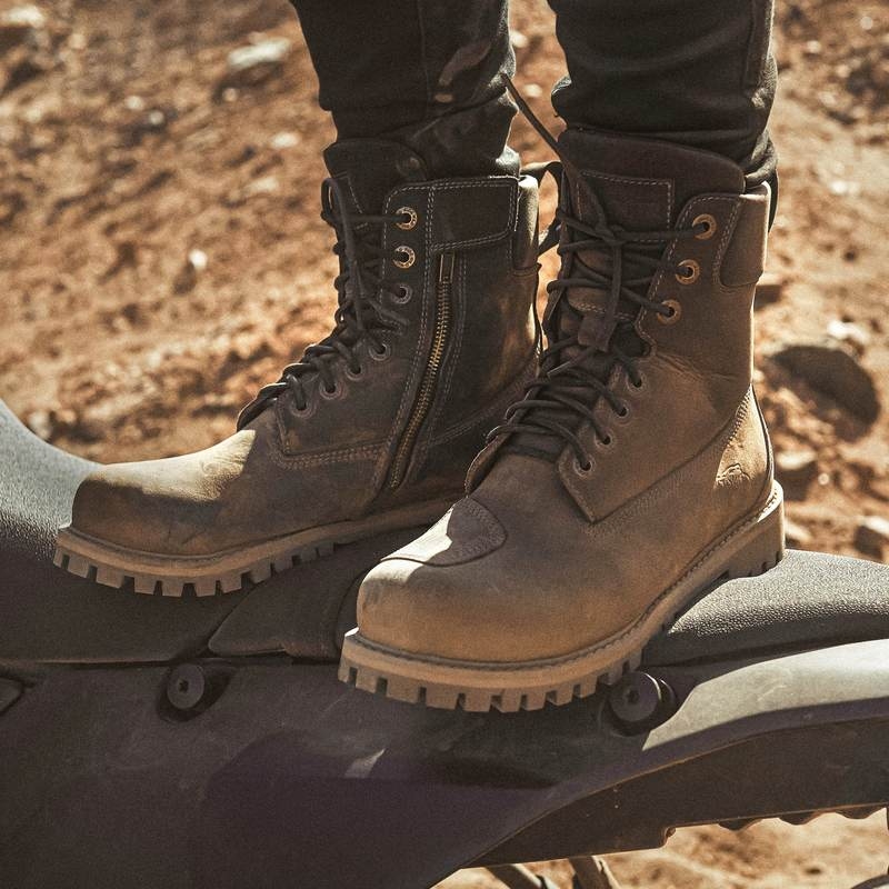 Motorradstiefel BROGER Alaska II braun Ausverkauf