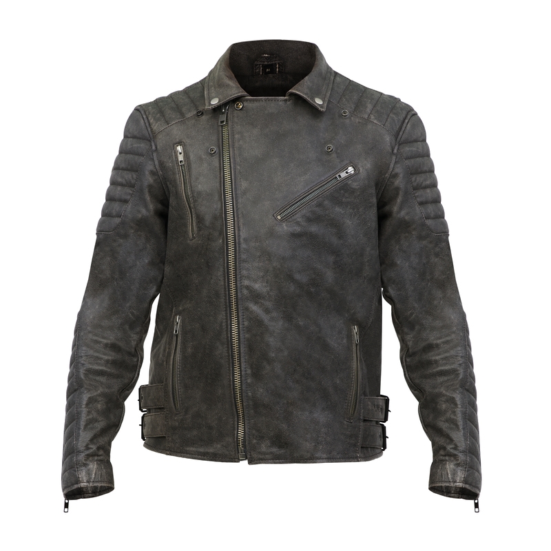 BROGER Ohio Vintage Braun Motorradjacke Ausverkauf