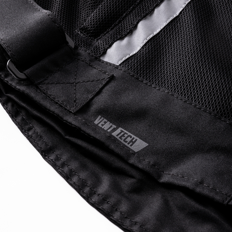 Damen Motorradjacke Ozone Dart schwarz