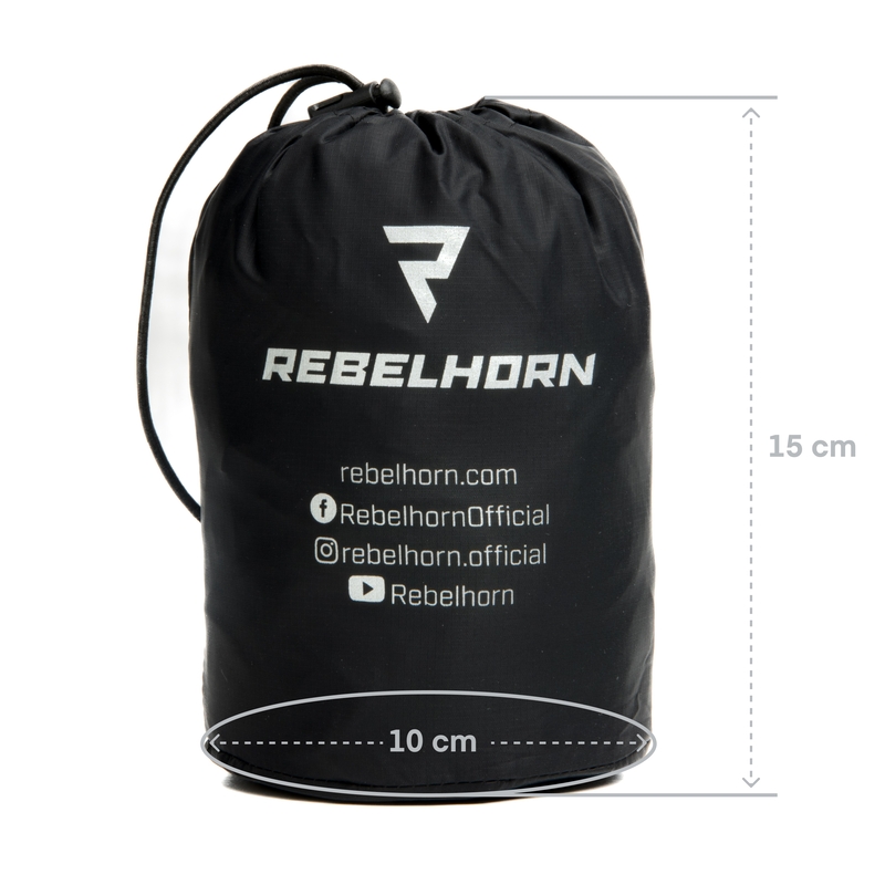 Rebelhorn Horizon Regenhosen Schwarz Ausverkauf
