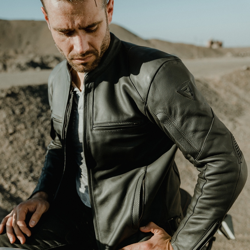 Motorradjacke Rebelhorn Runner III schwarz Ausverkauf
