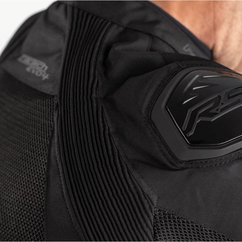 Motorradjacke RST Tractech Evo 4 Mesh Lightweight CE schwarz Ausverkauf