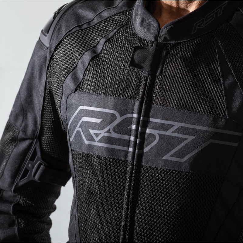 Motorradjacke RST Tractech Evo 4 Mesh Lightweight CE schwarz Ausverkauf