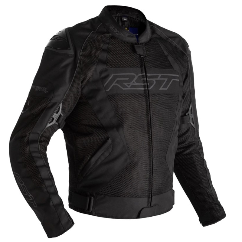Motorradjacke RST Tractech Evo 4 Mesh Lightweight CE schwarz Ausverkauf