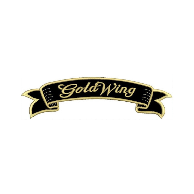 Aufnäher Gold Wing Band - groß