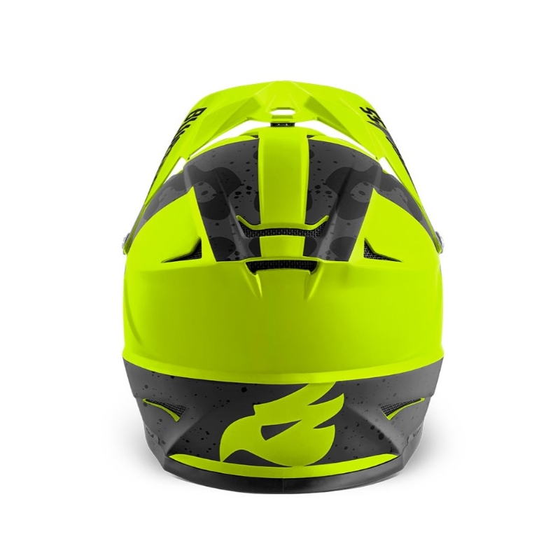 Fahrradhelm BLUEGRASS Intox camo fluo gelb-schwarz Ausverkauf