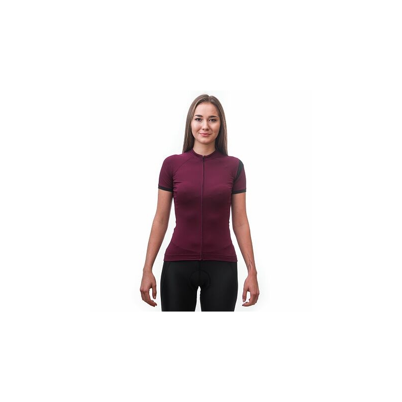 Damen Trikot Sensor Coolmax Classic lila - kurzarm Ausverkauf