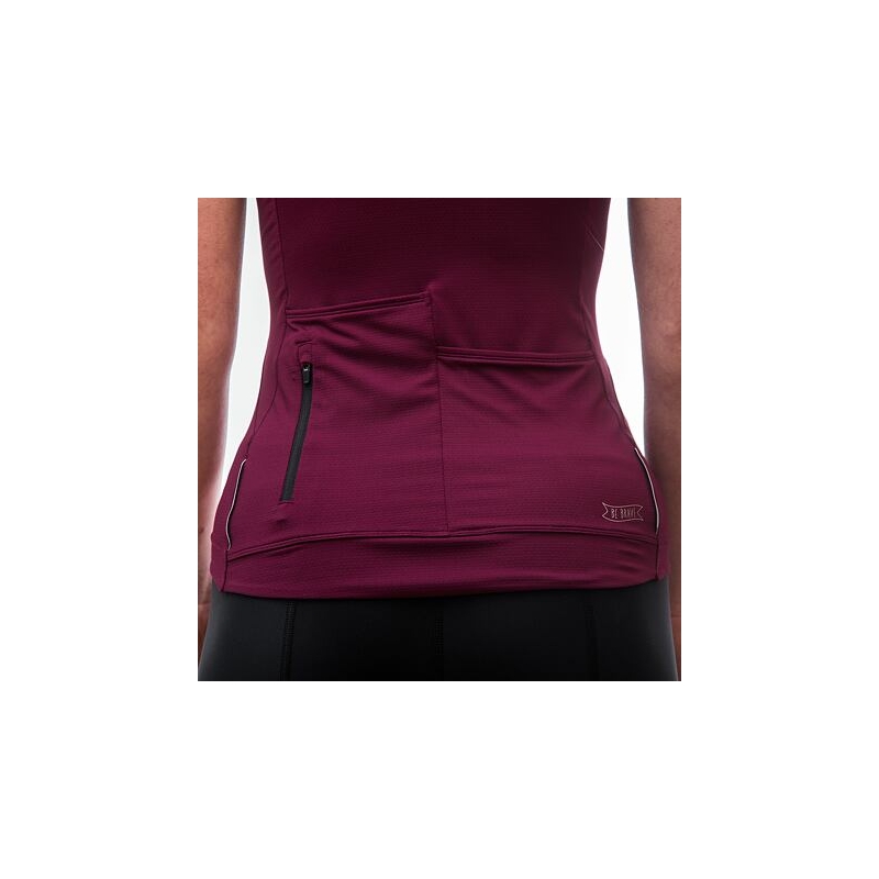 Damen Trikot Sensor Coolmax Classic lila - kurzarm Ausverkauf