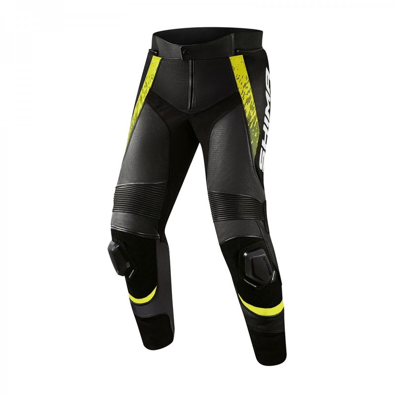 Shima STR 2.0 Motorradhose schwarz-fluo gelb