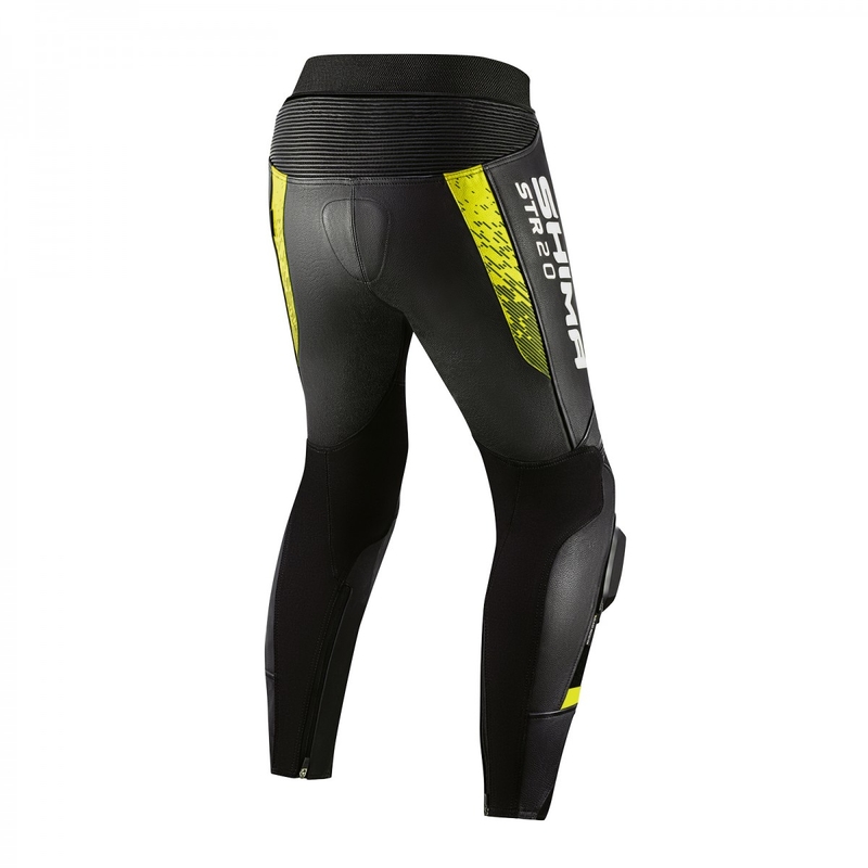Shima STR 2.0 Motorradhose schwarz-fluo gelb