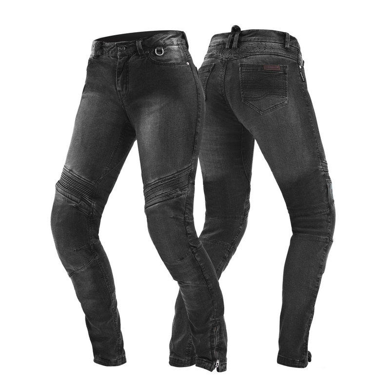 Damen Motorradjeans Shima Jess schwarz