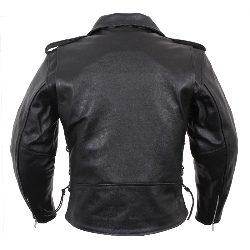 Crooked - RSA Leder-Motorradjacke Ausverkauf