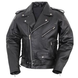 Crooked - RSA Leder-Motorradjacke Ausverkauf