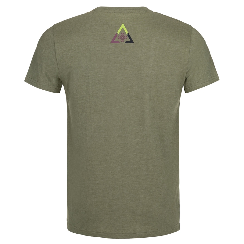 T-shirt Kilpi Enero khaki Ausverkauf