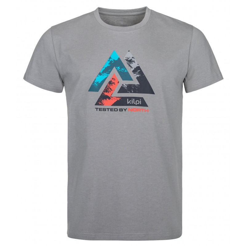 T-shirt Kilpi Enero hellgrau Ausverkauf