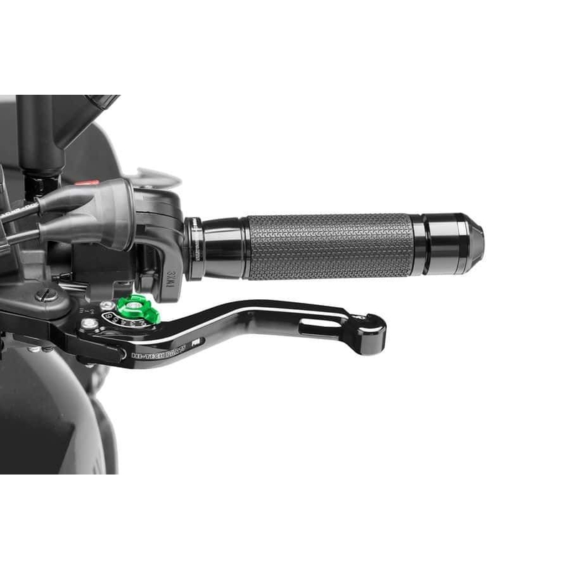 Kupplungshebel ohne Adapter PUIG kurz schwarz/grün
