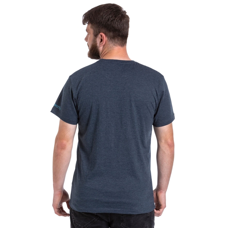 T-shirt Meatfly Glazy dunkelblau Ausverkauf