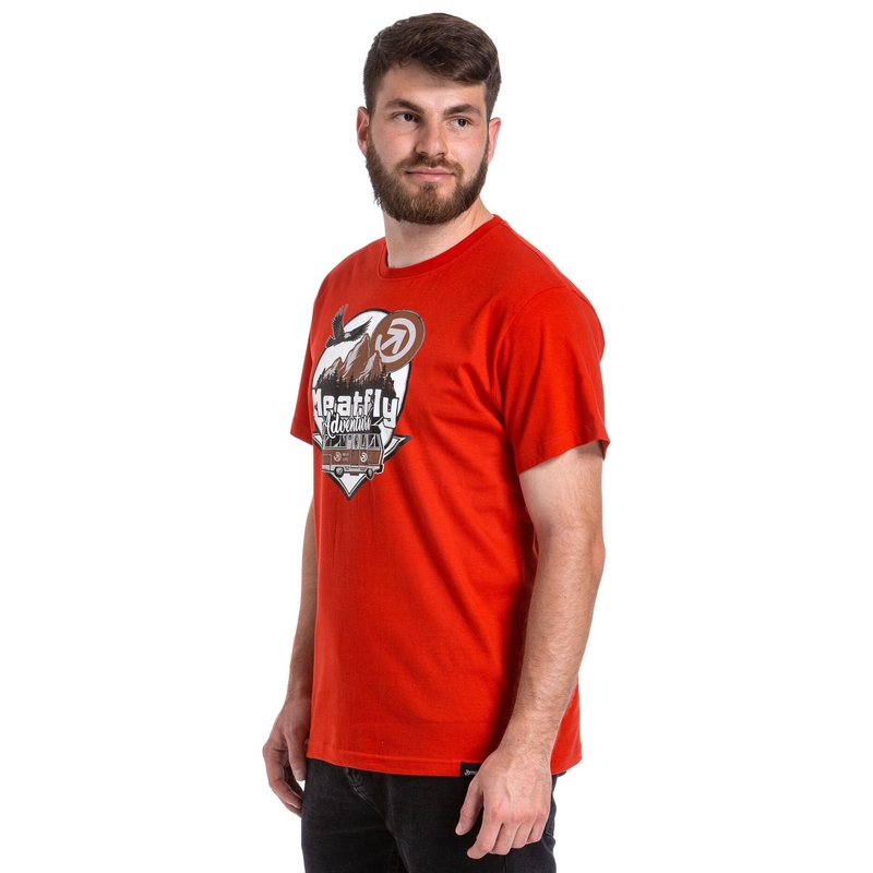 T-shirt Meatfly Mounty rot Ausverkauf