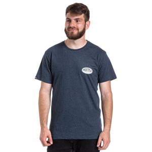 T-shirt Meatfly Ride Till Death dunkelblau Ausverkauf