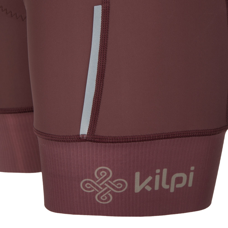 Women's Kilpi Pressure Shorts dunkelrot Ausverkauf