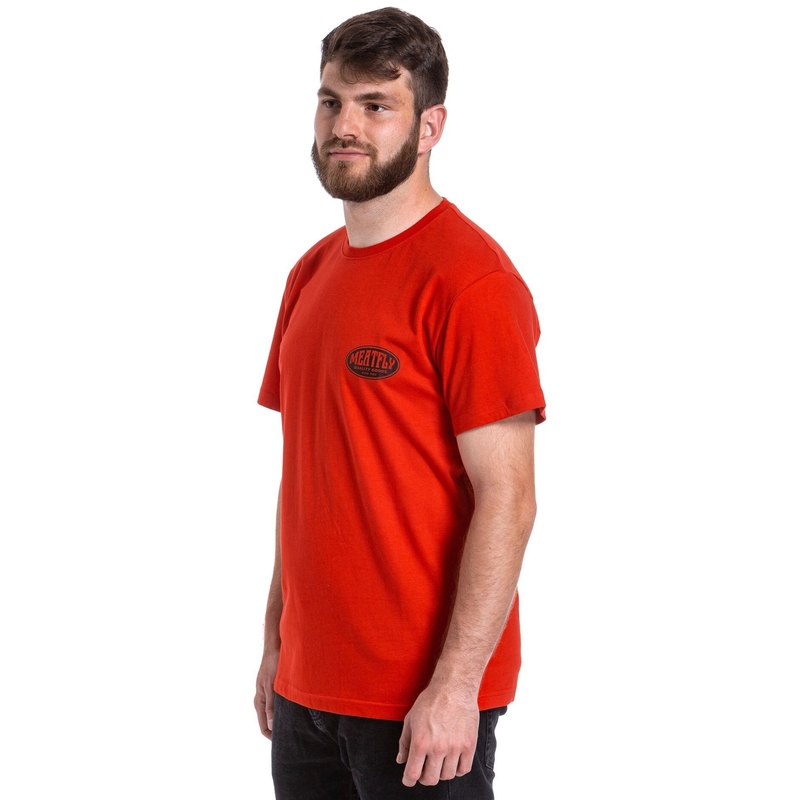T-shirt Meatfly Ride Till Death rot Ausverkauf