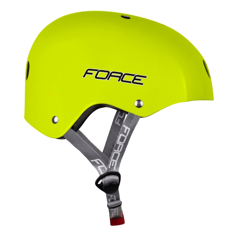 Radfahrerhelm FORCE BMX fluo gelb Ausverkauf