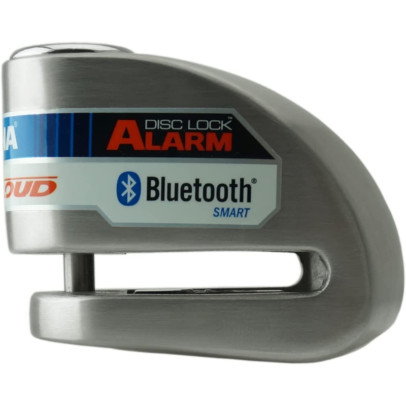 Scheibenbremsschloss XENA XX6 mit Bluetooth silber