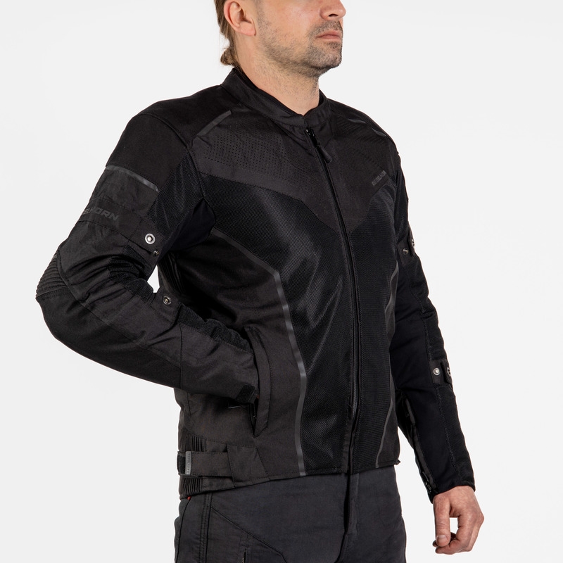 Rebelhorn Hiflow IV Motorradjacke schwarz Ausverkauf