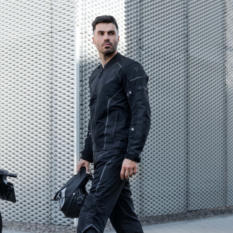Rebelhorn Hiflow IV Motorradjacke schwarz Ausverkauf