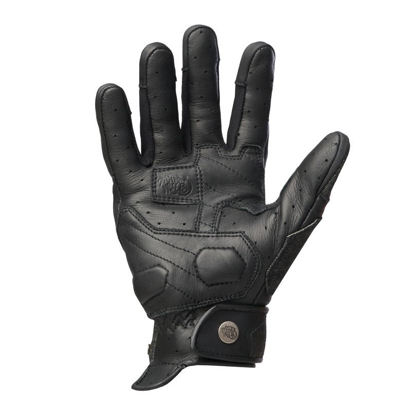 Broger Florida Schwarze Motorradhandschuhe Ausverkauf