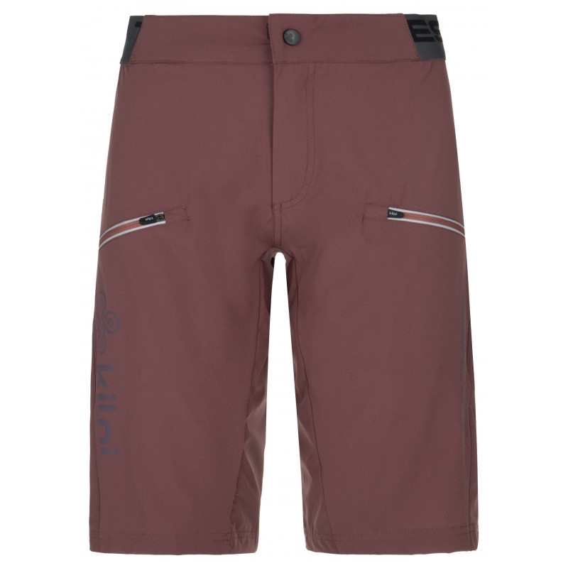 Kilpi Trackee 22 dunkelrote Shorts für Frauen Ausverkauf