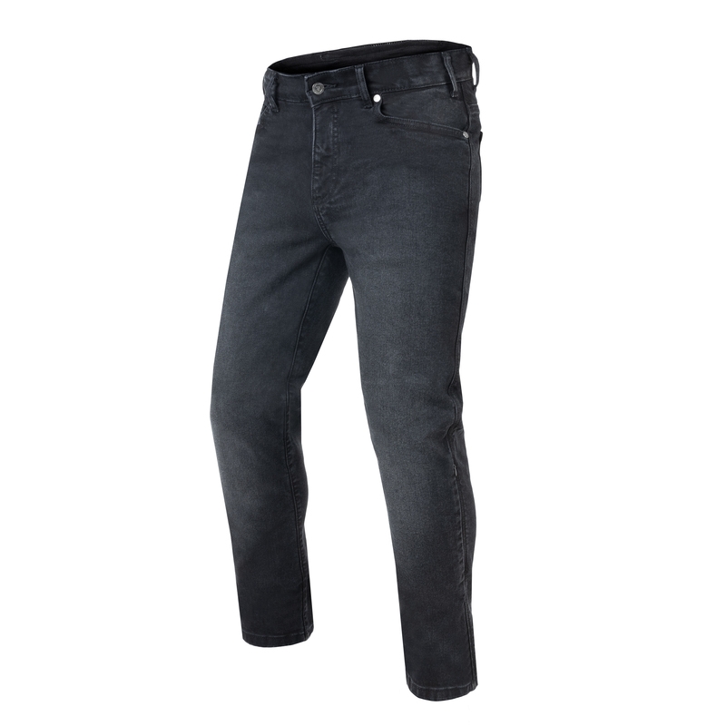 Motorradjeans Rebelhorn Classic III RG gewaschen schwarz Ausverkauf