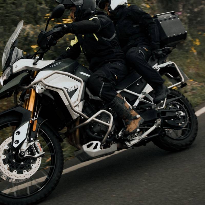Rebelhorn Hardy II Motorradhose schwarz Ausverkauf