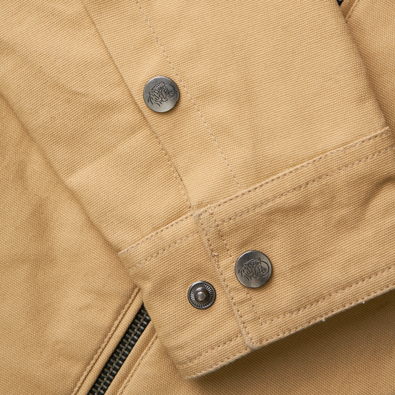 BROGER Montana hellbraune Motorradjacke Ausverkauf