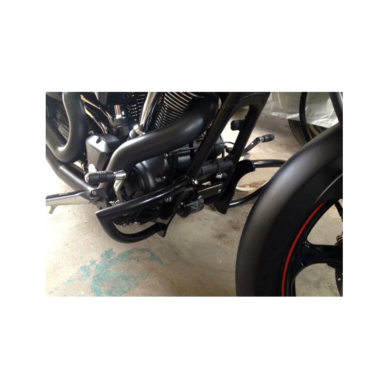 Yamaha - Raider 1900 zweiteilig schwarz matt