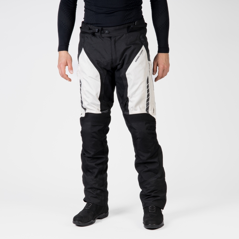 Rebelhorn Hiker III Motorradhose schwarz-grau Ausverkauf