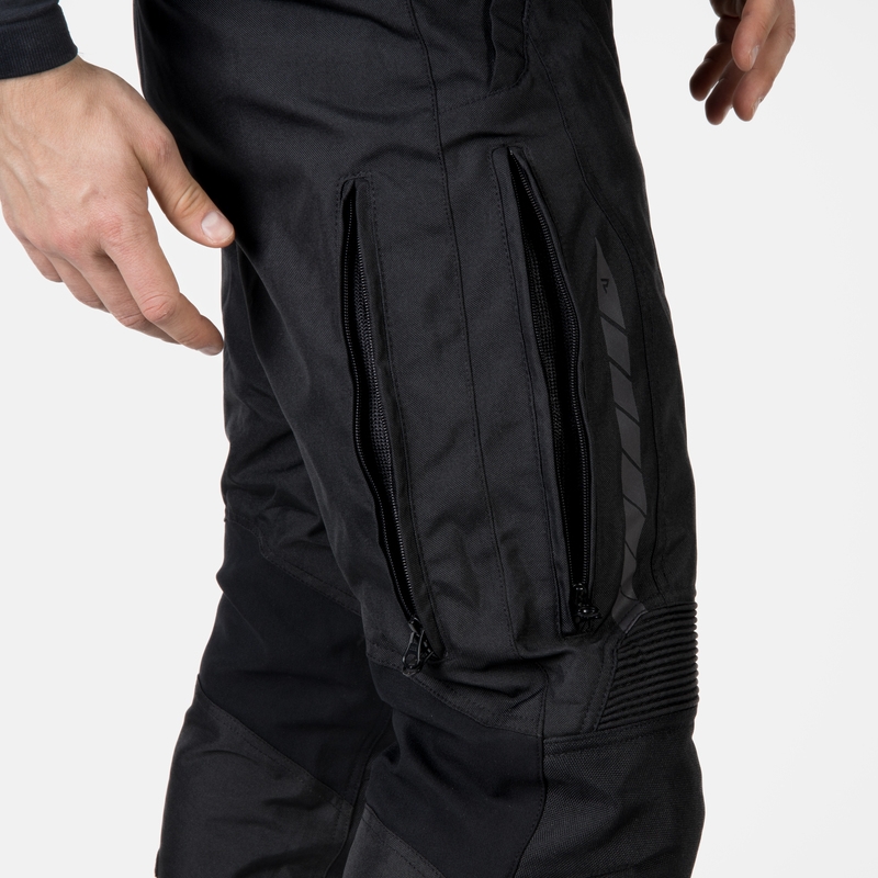 Moto Hose Rebelhorn Hiker III schwarz kurz Ausverkauf