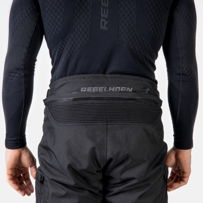 Moto Hose Rebelhorn Hiker III schwarz kurz Ausverkauf
