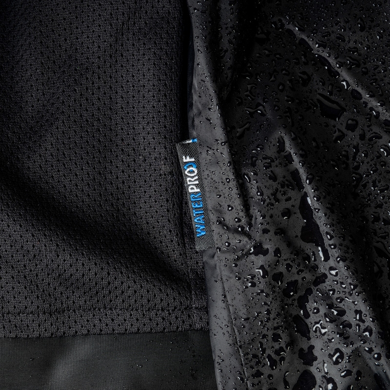 Moto-Jacke Ozone Jet II grau-schwarz Ausverkauf