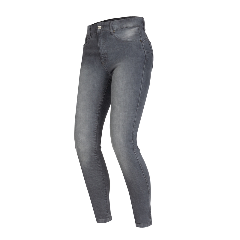 Ozone Striker SF Graue Motorradjeans für Frauen