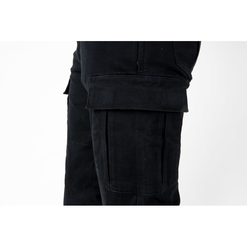Ozone Shadow II Schwarze Motorradjeans Ausverkauf