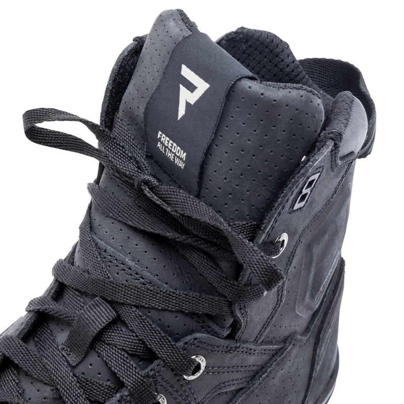 Rebelhorn Vandal Schwarz Motorradstiefel Ausverkauf