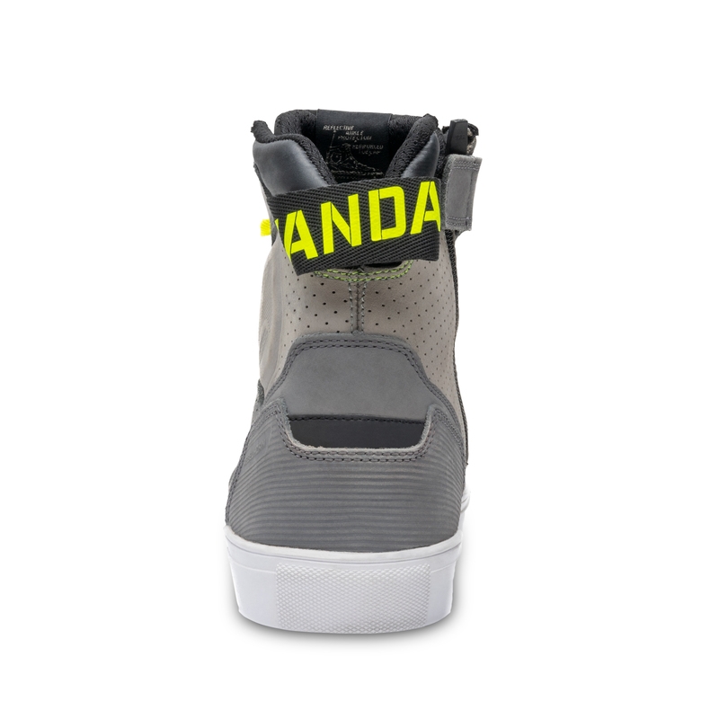 Rebelhorn Vandal grau-fluo gelb Motorradstiefel Ausverkauf
