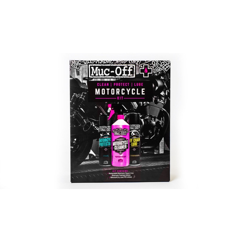 Motorcycle clean protect and lube kit MUC-OFF