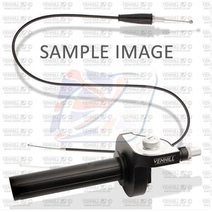 Fast action twistgrip 600A Venhill MA1-4-004/9-BK mit Seil