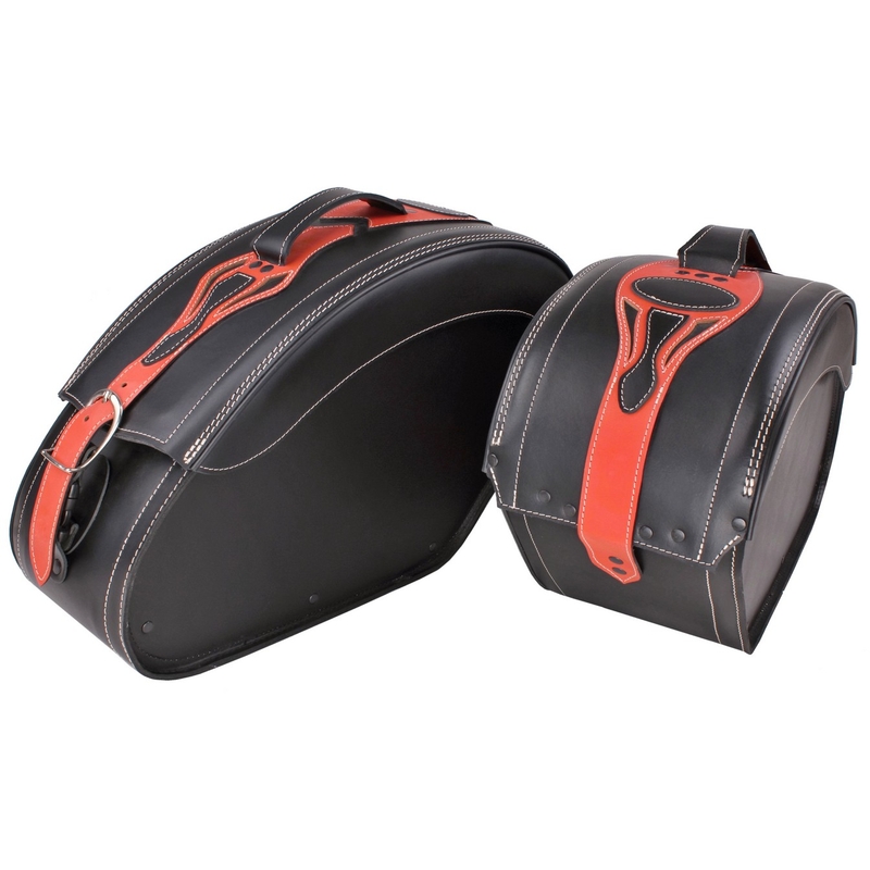 Motorradtaschen aus Leder mit Schloss RSA Exklusiv